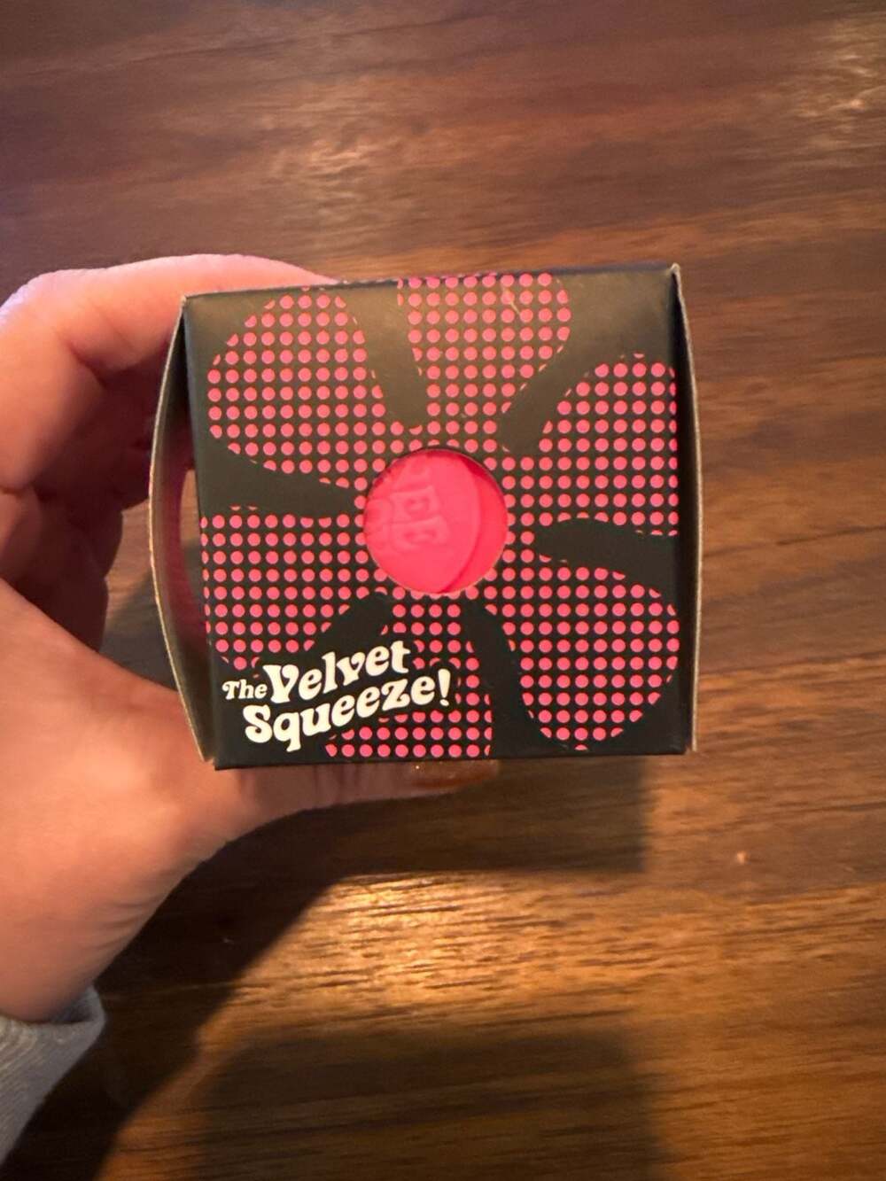 Schylling NeeDoh Fuzz Ball Flower Power Neon Pink Sensory Fidget Toy - Picture 5 of 5